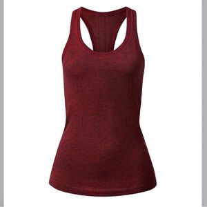 Lululemon Swiftly Tech Razorback Tank Top Dark Red - Size 12